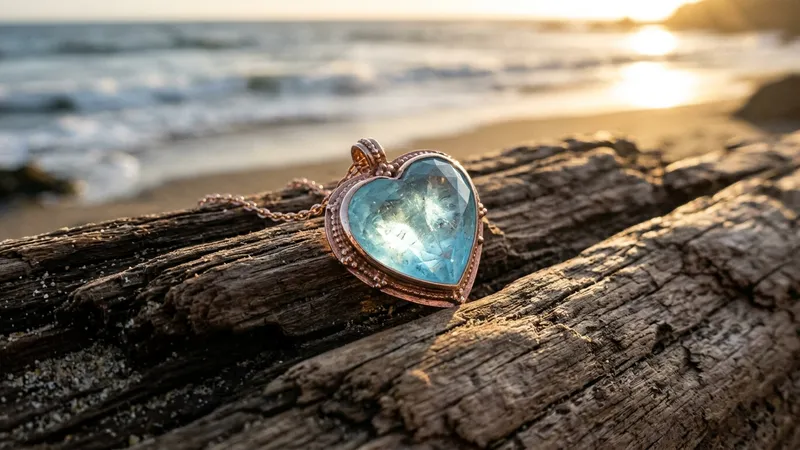 Pendentif aigue marine cœur : guide pour bien choisir